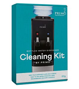 Primo Bottled Water Cleaning Kit Side